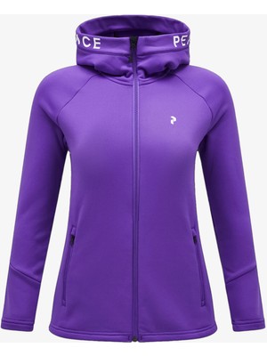 Peak Performance W Rider Zip Kadın Mor Softshell Mont G79433040-30214