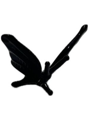 Hasyılmaz El Yapımı Mini Murano Cam Kelebek Biblo A157-09