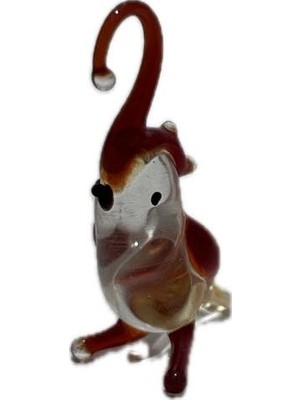 Hasyılmaz El Yapımı Mini Murano Cam Kuş Biblo A157-05