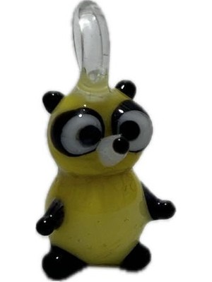Hasyılmaz El Yapımı Mini Murano Cam Ayı Biblo A156-03