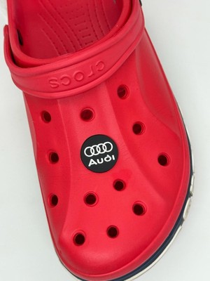 Sağlıkçı Shopping Audi Logo Temalı Jibbitz Crocs Terlik Süsü