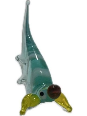 Hasyılmaz El Yapımı Mini Murano Cam Balık Biblo A158-14