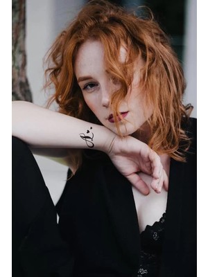 Mk Hobi Evimm Sonsuzluk Desen Geçici Dövme Tattoo