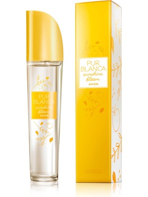 Avon Pur Blanca Sunshine Bloom 50 ml Kadın Parfüm EDT Çiçeksi Koku ile Yazın Tazeliği