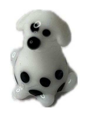 Hasyılmaz El Yapımı Mini Murano Cam Köpek Biblo A146-01