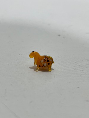 Hasyılmaz El Yapımı Mini Murano Cam Koyun Biblo A157-07