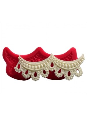 Depposite Silikon Kolye Yan Bordür Kalıp