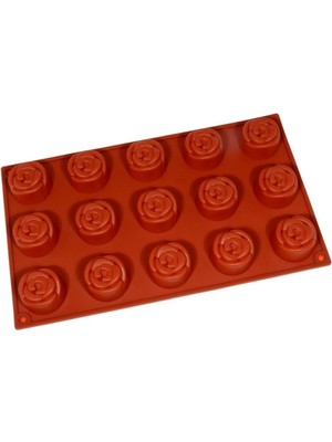 Depposite Silikon Kek Kalıbı Küçük Gül 4 cm