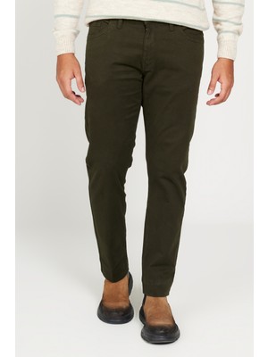 Altınyıldız Classics Slim Fit Dar Kesim 5 Cep Pamuklu Esnek Pantolon