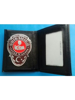 Aldatmaz Yenı Tasarım -Içişleri Bakanlığı,rozetli Cüzdanı-Al-Kurum Adresıne Gonderılır.