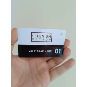 Pvc Vale Kartı Baskılı 100 adet