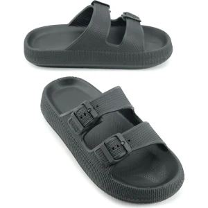 Yazlık Erkek Iki Toka Ayarlanabilir Islak Zemine Uygun Eva Terlik