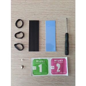 Alüminyum M.2 SSD Soğutucu Isı Dağılımı Radyatör Soğutma Silikon  Ped M2 Soğutucu Uyumlu