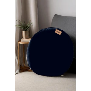 Elyaf Sepeti Yumuşak Kadife  68X68 Yuvarlak Yer Minderi Kalorifer Önü Minder Peluş Minder