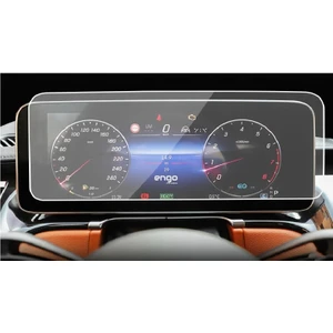 Mercedes Glc Mat Ekran Koruyucu 12.3 Inç Dijital Gösterge Şeffaf
