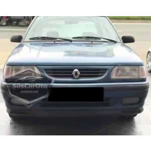 ŞüsCarOto Aksesuar Renault 9-11 Broadway Fairway Uyumlu Üniversal Laguna Lip Esnek Ön Lip 2 Parça Tampon Altı Dil Karlık Ön Ek