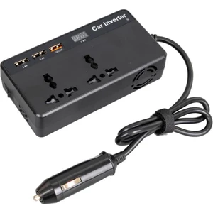 CZ01 200 Watt 12-24V-220 Volt 3 x Usb Girişli Inverter