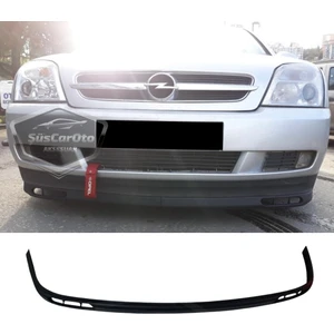 ŞüsCarOto Aksesuar Opel Vectra C 2002–2009 Uyumlu Üniversal Laguna Lip Esnek Ön Lip 2 Parça Tampon Altı Dil Karlık Ön Ek