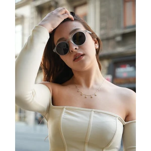 Vintage Oval Duman Güneş Gözlüğü