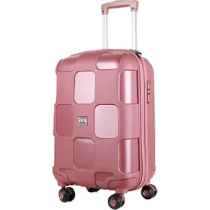 Gül Kurusu Valiz Kabin Boy Kabin Boy Seyahat Çantası PP4040-625-S Pembe