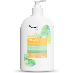 Homm Life Homm Clean  Konsantre Bulaşık Deterjanı (Elde Yıkama) 500 ml