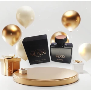 Baran Kırtasiye Shooters Man Black Erkek Parfüm 75 Ml