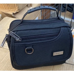 Kumaş , El ve Omuz Askılı Yatay Çanta