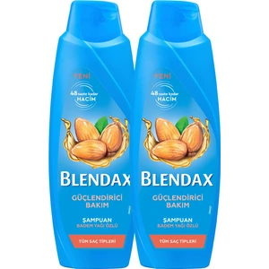 Güçlendirici Bakım Badem Yağı Özlü Şampuan 500 ml x 2 Adet