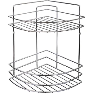 Paslanmaz 2 Li Krom Banyo Köşelik