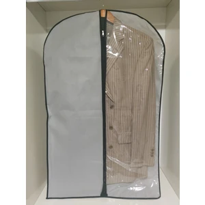 Umut Kılıf Takım Elbise Kılıfı,  Elbise Koruyucu ve Taşıma Hurç,  Gamboç, Şeffaf Görünür, 64X100 cm