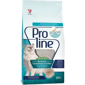 Pro Line Proline Marsilya Sabun Kokulu Topaklanan Bentonit Kedi Kumu 20 Lt