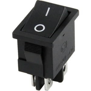 4 Pinli Siyah Işıksız Mini Yükseltici Anahtarı On Off Power Switch IC-122