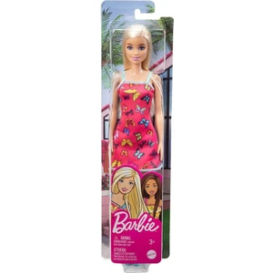 Şık Barbie Kırmızı Kelebekli Elbiseli