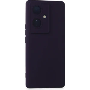 Case World Caseworld Vivo V29 Lite Kapak Içi Kadife Kamera Korumalı Lansman Silikon Kılıf - Mor