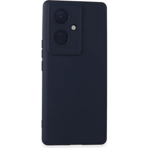 Case World Caseworld Vivo V29 Lite Kapak Içi Kadife Kamera Korumalı Lansman Silikon Kılıf - Lacivert