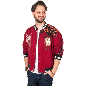 Kolları Önü ve Arkası Baskılı Üç Iplik Çıtçıtlı Kolej Mont 2304764