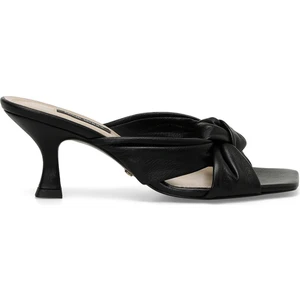 Nine West FALEO 4FX Siyah Kadın Topuklu Terlik