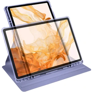 Galaxy Tab S9 Plus Kılıf Kalem Bölmeli Dönebilen Standlı Kılıf