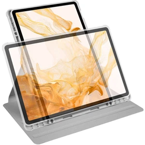 Galaxy Tab S9 Plus Kılıf Kalem Bölmeli Dönebilen Standlı Kılıf