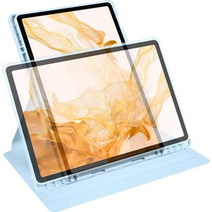 Galaxy Tab S9 Fe Plus Kılıf Kalem Bölmeli Dönebilen Standlı Kılıf