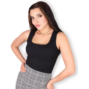 Sashaa Collection Kare Yakalı Geniş Askılı Bady