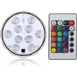 Powermaster Sualtı Kumandalı Rgb Nar Gile LED Işık Su Altı Aydınlatma Kumandalı Havuz Aydınlatması