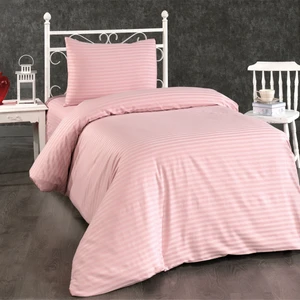 Alena Home Pamuklu Otel Serisi Çizgili Tek Kişilik Nevresim Takımı