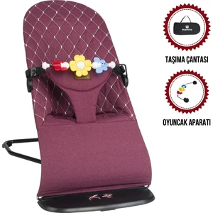 Smile Cotton Sallanır Üç Kademeli Ana Kucağı ( Oyuncak Aparatı ve Seyahat Çantası )