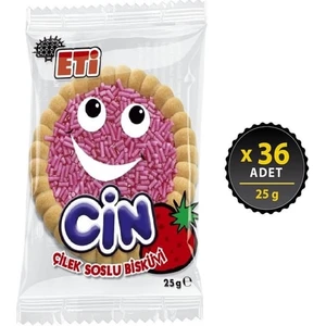 Cin Çilekli 25GR x 36 Adet