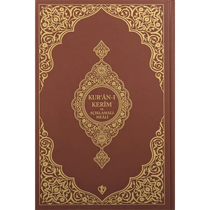 Kur’anı Kerim ve Açıklamalı Karşılıklı Meali