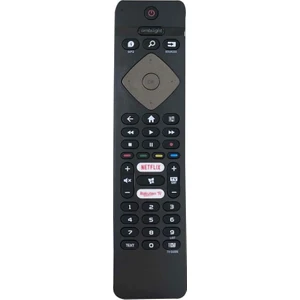 Phılıps 43PFS6805/62 Ambilight Netflix-Rakuten Tv Tuşlu LED Tv Kumandası