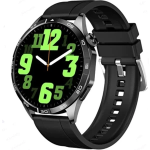 Haino Teko RW44 Watch GT4 Amoled Ekran Android İos HarmonyOs Uyumlu 3 Kordonlu Akıllı Saat Siyah
