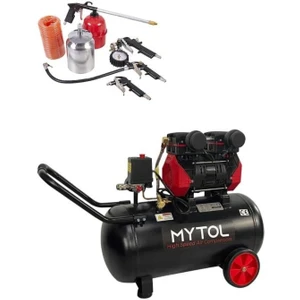 MY0501 50 Lt 1.5 Hp Sessiz Yüksek Hızlı Kompresör ve 5 Parça Setli
