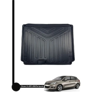 Citroen C4 Bagaj Havuzu 2010-2020 Araca Özel Üretim